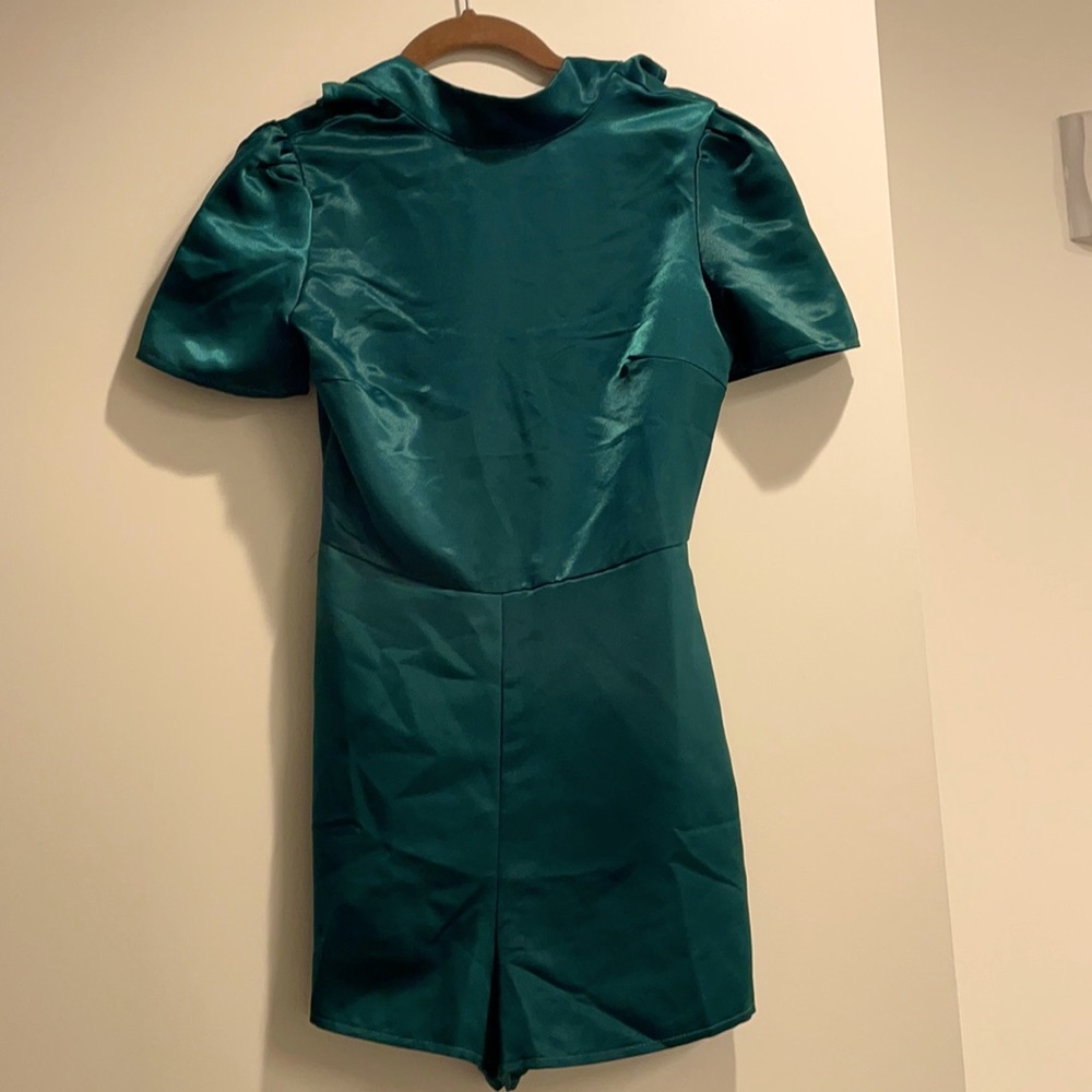 FASHION UNION Emerald Romper